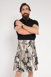 Defender Camo Duty Kilt-front view